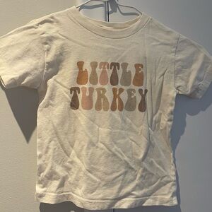3T Little Turkey Toddler Shirt